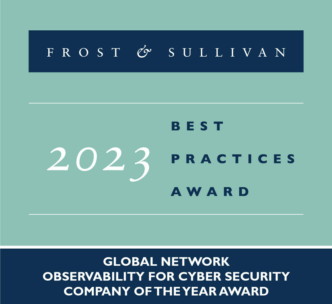 Gigamon Recognized by Frost & Sullivan for their Market-leading Position with the 2023 Global Company of the Year Award in Network Observability for Cybersecurity