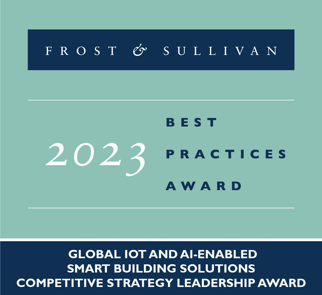 Delta Controls Earns Frost & Sullivan's 2023 Global Competitive Strategy Leadership Award for Delivering Outstanding IoT and AI-enabled Smart Building Solutions That Significantly Increase Industry Standards