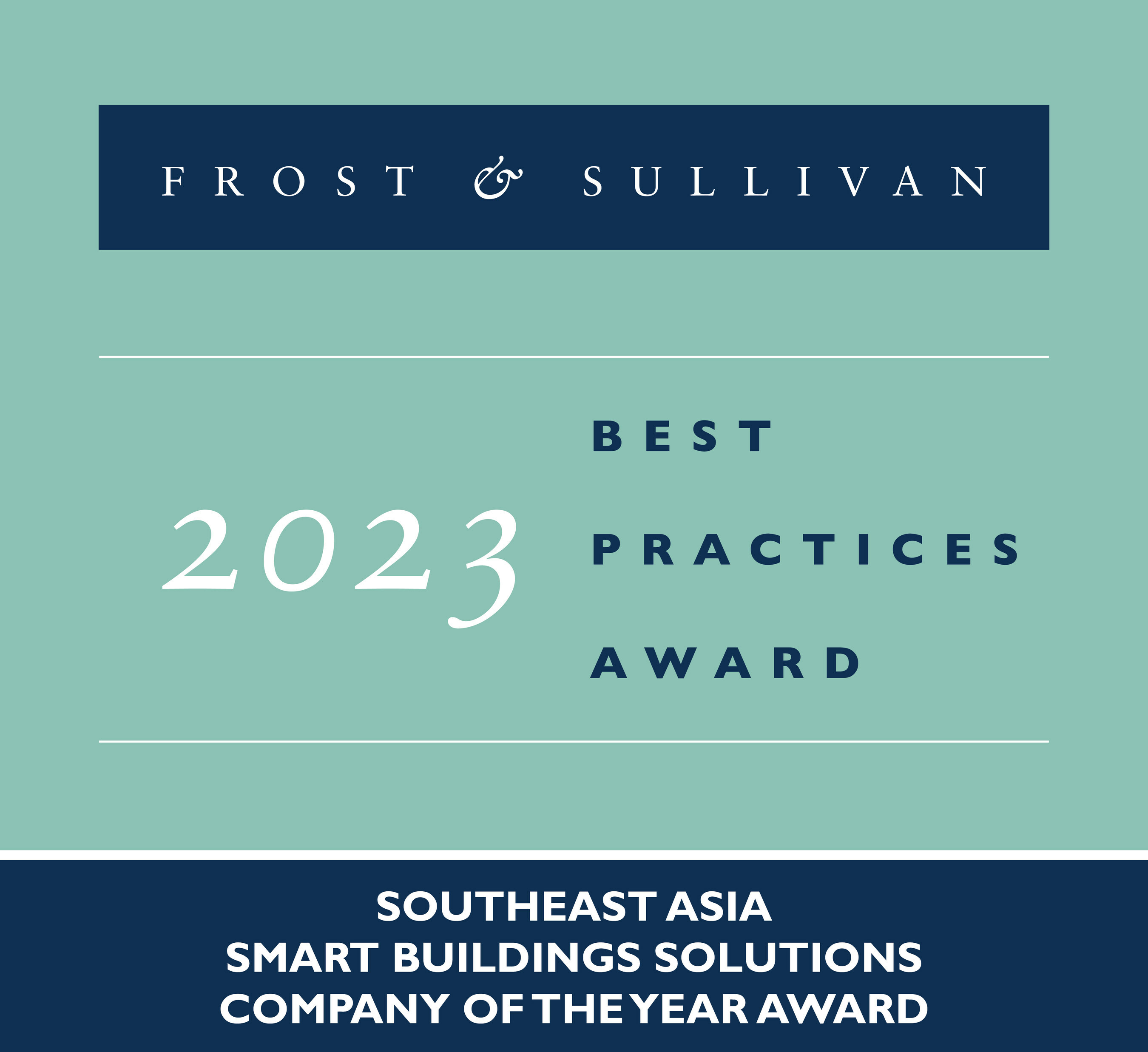 Azbil Corporation Awarded Frost & Sullivan's Southeast Asia Company of the Year Award for Delivering Groundbreaking Smart Building Solutions that Enhance Efficiency and Operational Performance