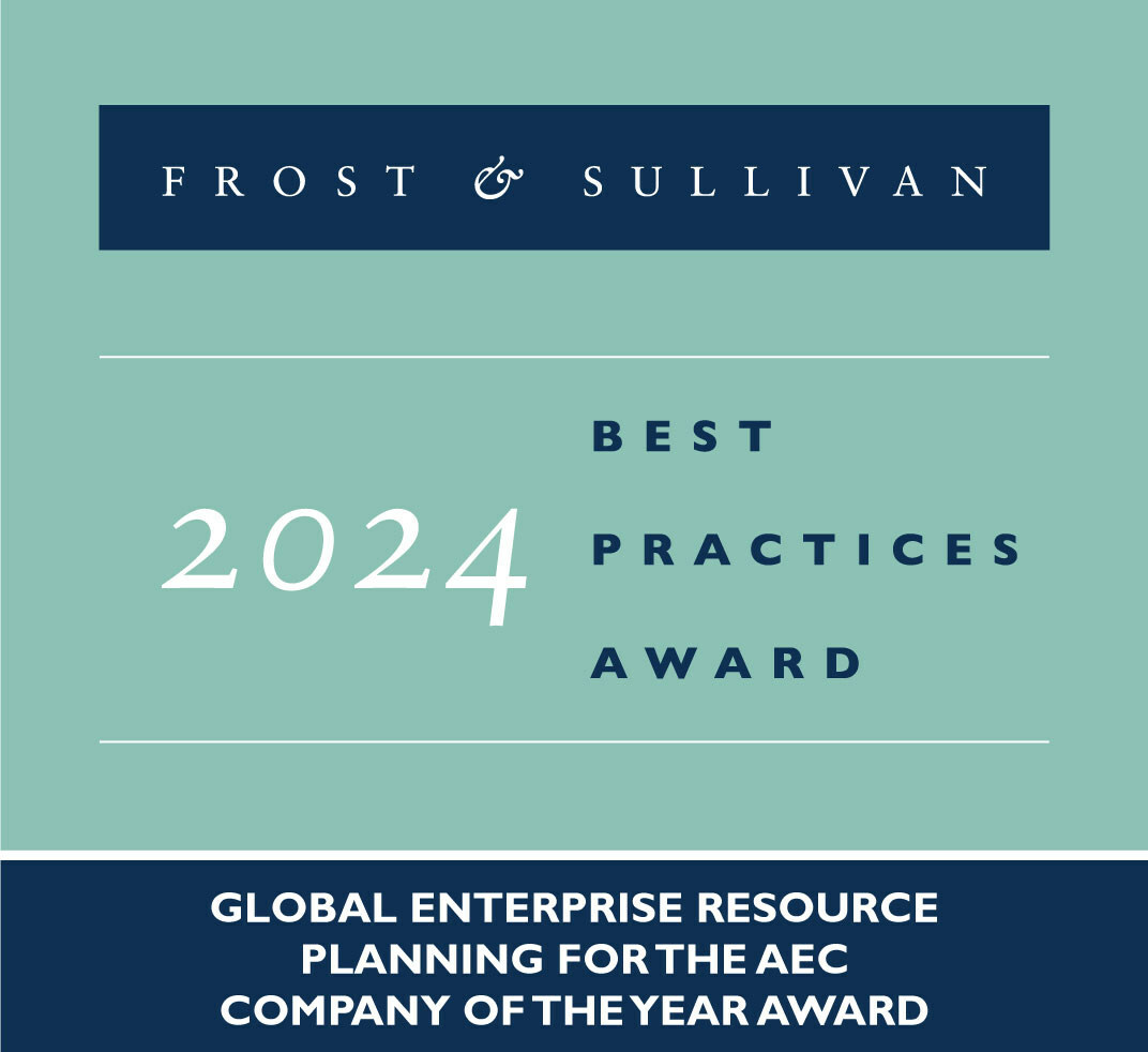 BST Global Earns Frost & Sullivan's 2024 Global Company of the Year Award for Driving Digital Transformation in the AEC Industry