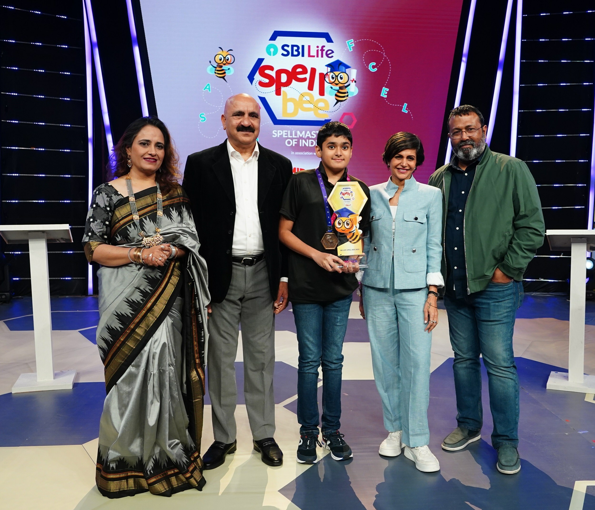 Rayaan Naveed Siddiqui of Mumbai bags the 'Spell Master of India' Title at SBI Life Spell Bee Season 13 thereby empowering the youth of India to continue to fulfill their dreams and spark progress